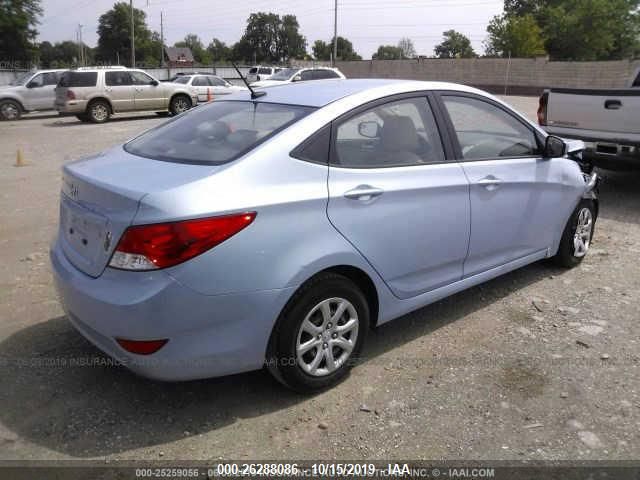 2014 HYUNDAI ACCENT GLS/GS KMHCT4AE5EU693990