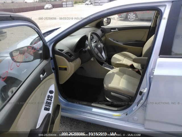 2014 HYUNDAI ACCENT GLS/GS KMHCT4AE5EU693990