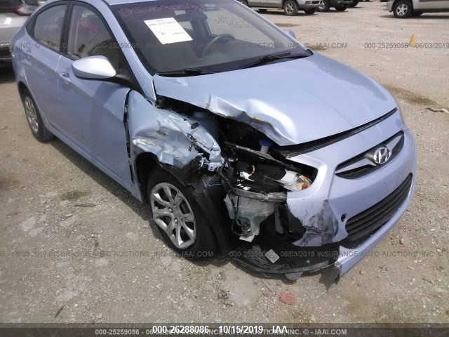 2014 HYUNDAI ACCENT GLS/GS KMHCT4AE5EU693990