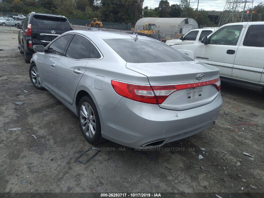 2014 HYUNDAI AZERA KMHFG4JG5EA341514