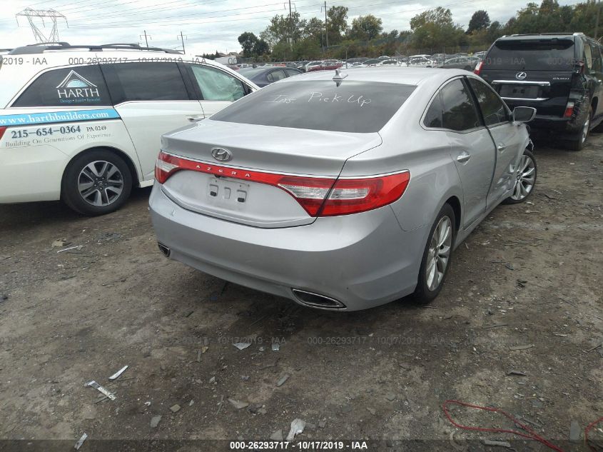 2014 HYUNDAI AZERA KMHFG4JG5EA341514