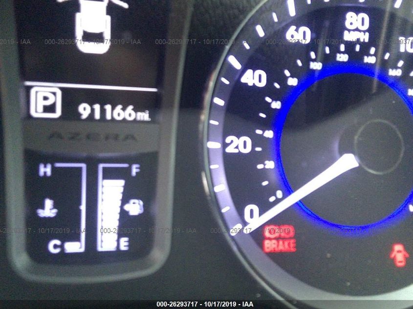 2014 HYUNDAI AZERA KMHFG4JG5EA341514