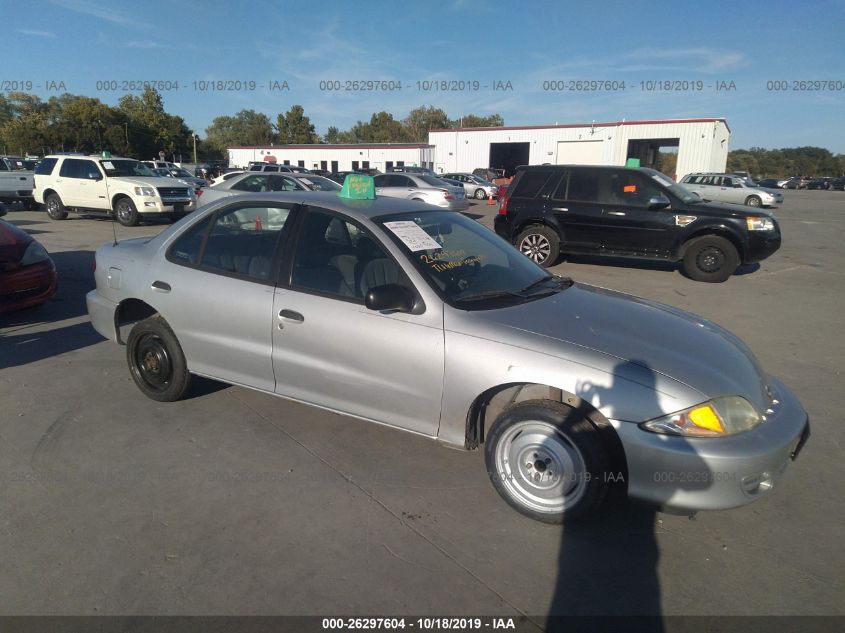 2001 Chevrolet Cavalier 26297604 Iaa Insurance Auto Auctions