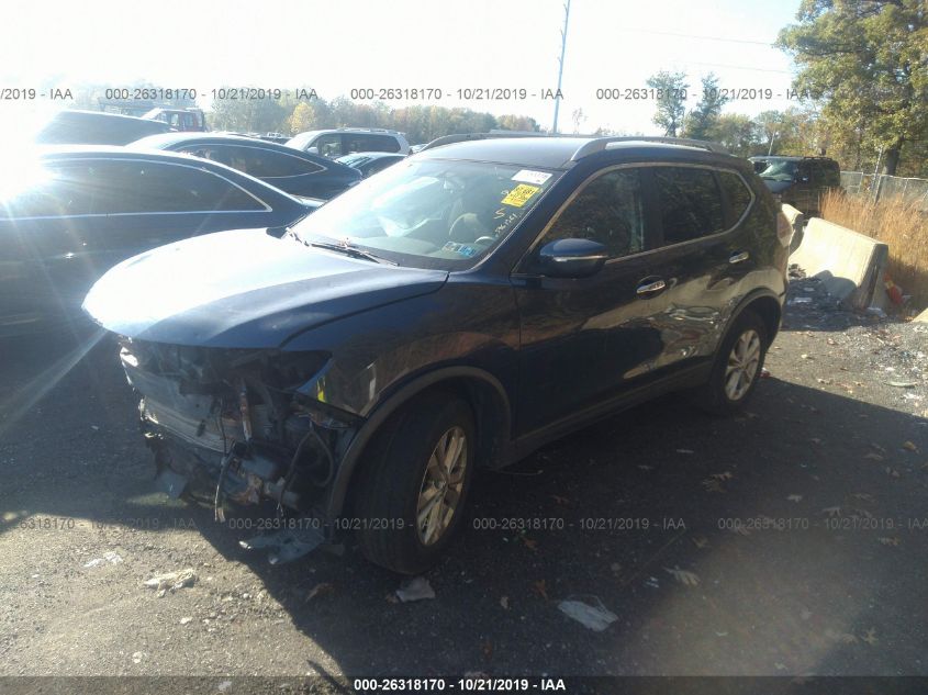 2015 NISSAN ROGUE SV KNMAT2MV7FP530186