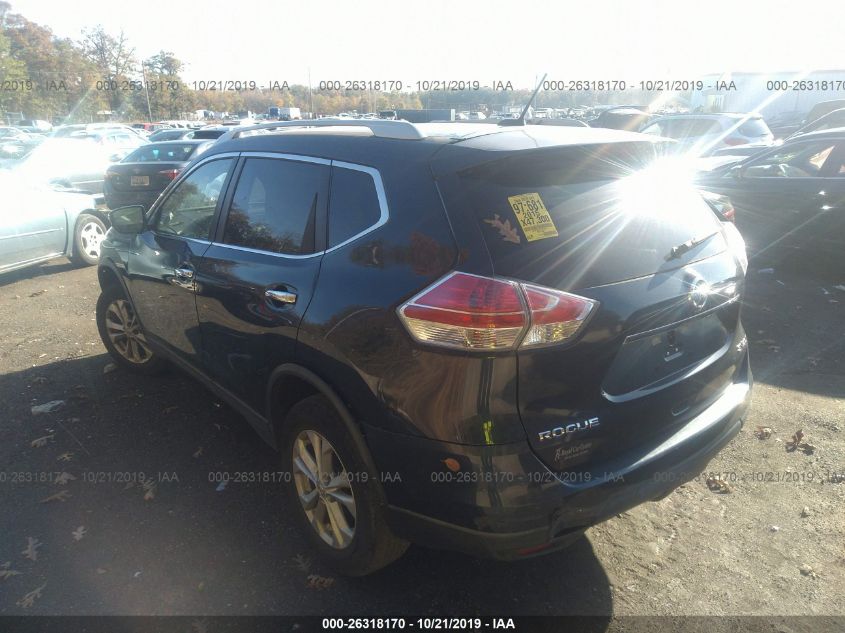2015 NISSAN ROGUE SV KNMAT2MV7FP530186