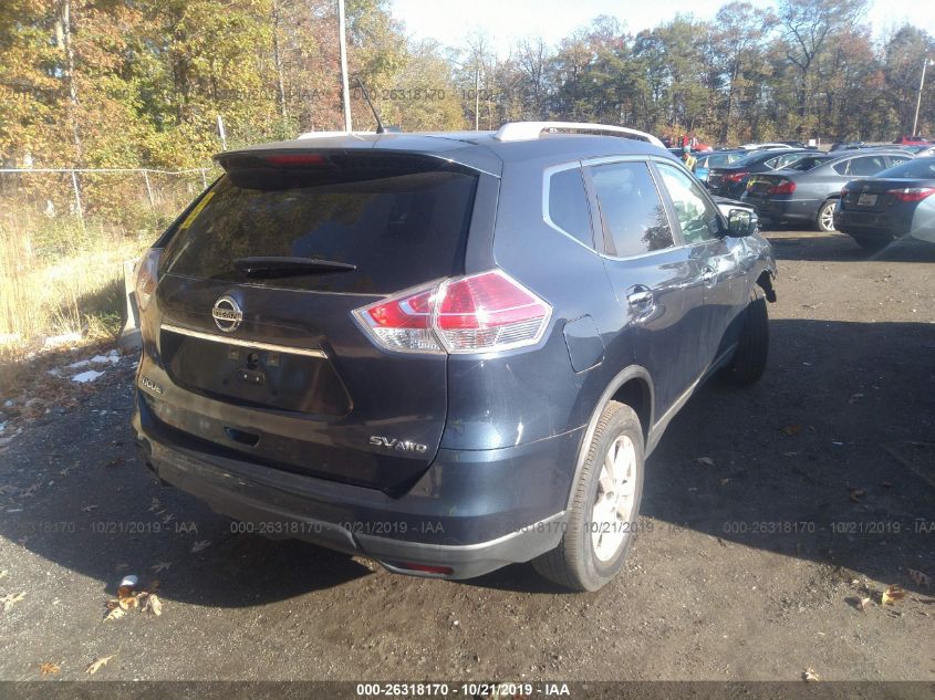 2015 NISSAN ROGUE SV KNMAT2MV7FP530186