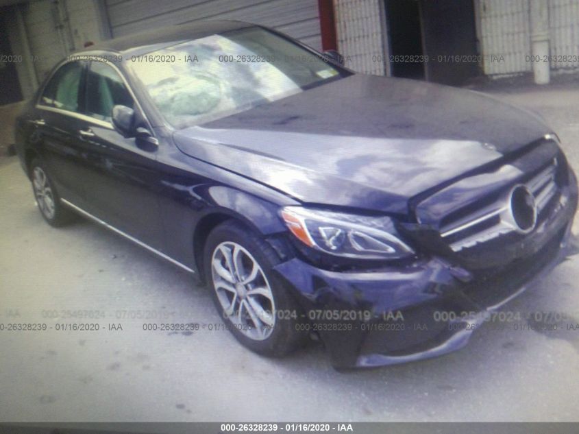 55SWF4KBXFU006315 | 2015 MERCEDES-BENZ C 300