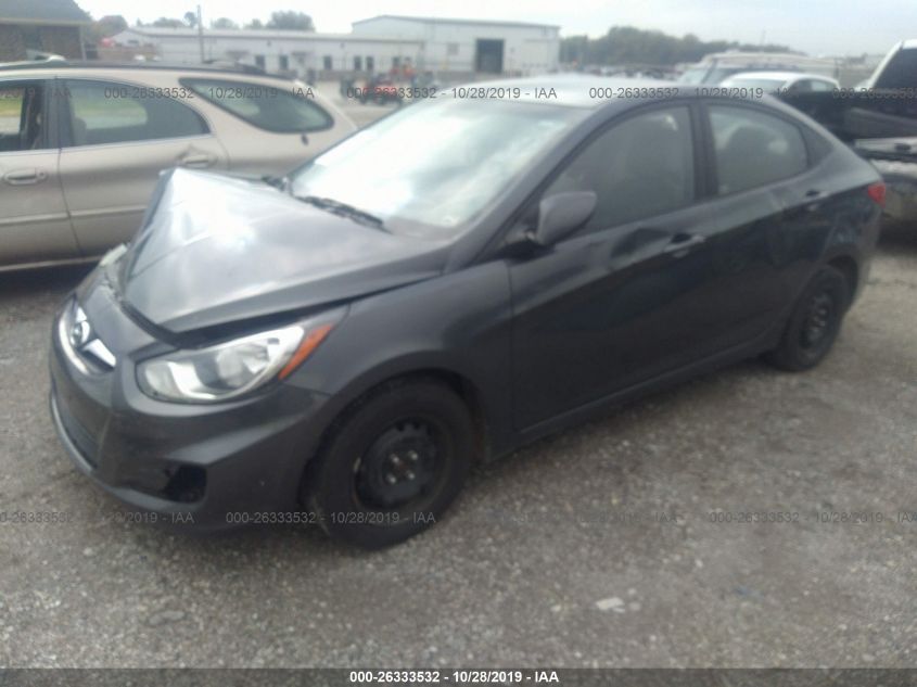2013 HYUNDAI ACCENT GLS KMHCT4AE9DU403846