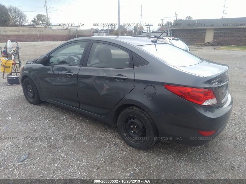 2013 HYUNDAI ACCENT GLS KMHCT4AE9DU403846