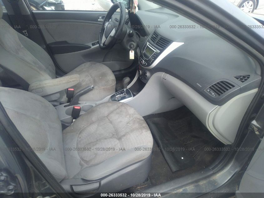 2013 HYUNDAI ACCENT GLS KMHCT4AE9DU403846