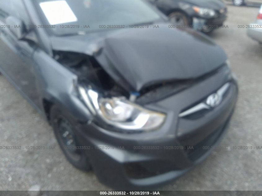 2013 HYUNDAI ACCENT GLS KMHCT4AE9DU403846