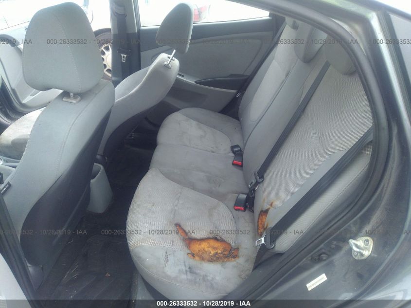2013 HYUNDAI ACCENT GLS KMHCT4AE9DU403846