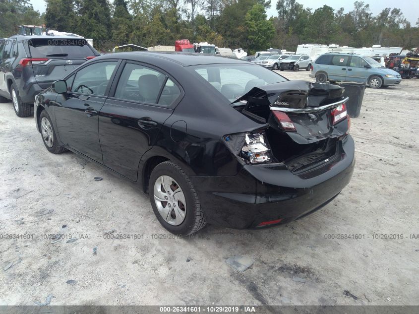 2013 HONDA CIVIC SDN LX 2HGFB2F52DH561533