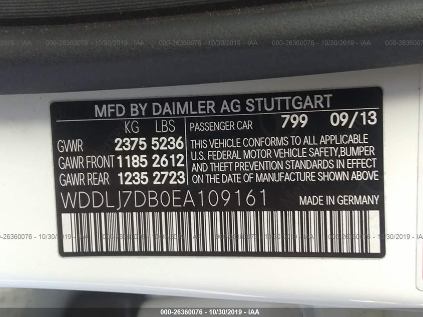 Mercedes-benz Cls-class 2014