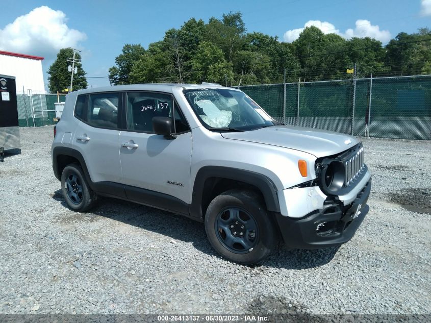 2018 JEEP RENEGADE SPORT ZACCJBAB3JPJ58055