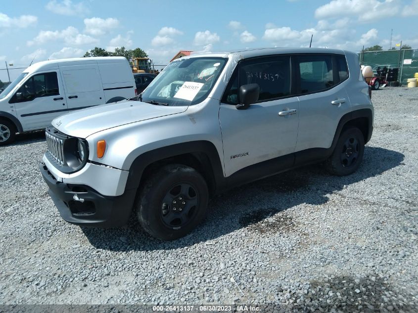 2018 JEEP RENEGADE SPORT ZACCJBAB3JPJ58055