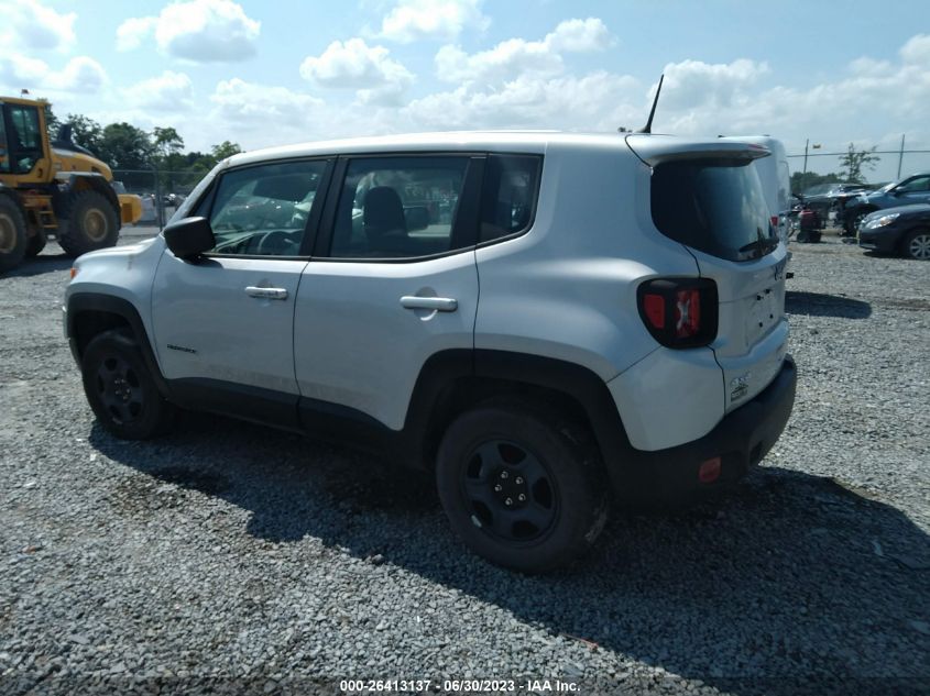 2018 JEEP RENEGADE SPORT ZACCJBAB3JPJ58055