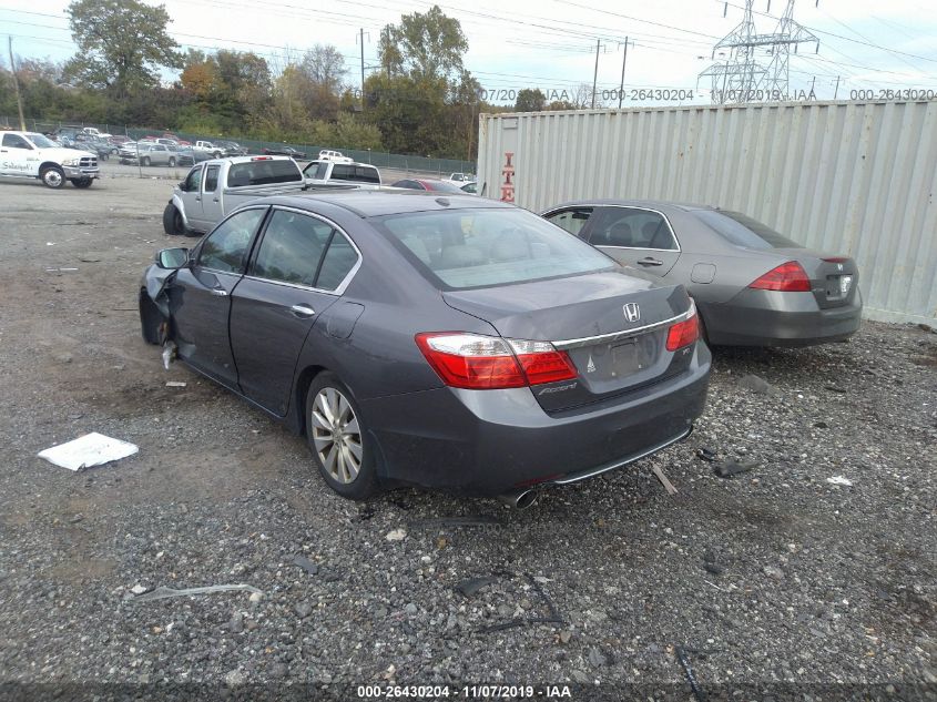 2013 HONDA ACCORD SDN EXL 1HGCR3F85DA033658