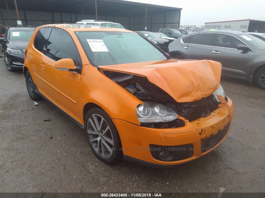 2007 volkswagen new gti fahrenheit for auction iaa iaa