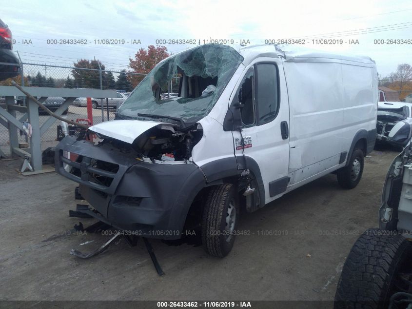 2017 RAM PROMASTER CARGO VAN 3C6TRVAG6HE516840
