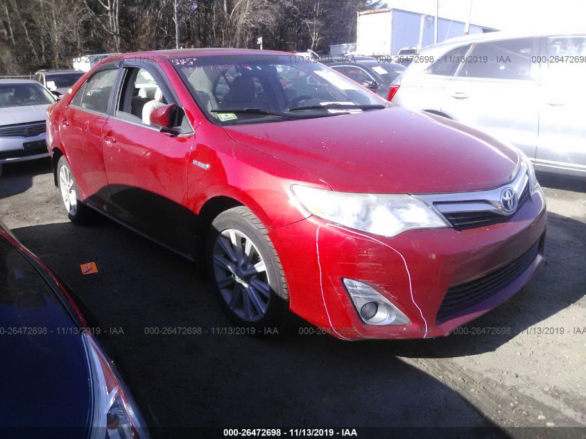 2012 Toyota Camry Hybrid Le Xle For Auction Iaa