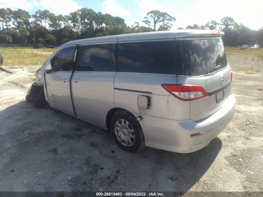 2015 NISSAN QUEST SV/S/PLATINUM/SL JN8AE2KP0F9122944