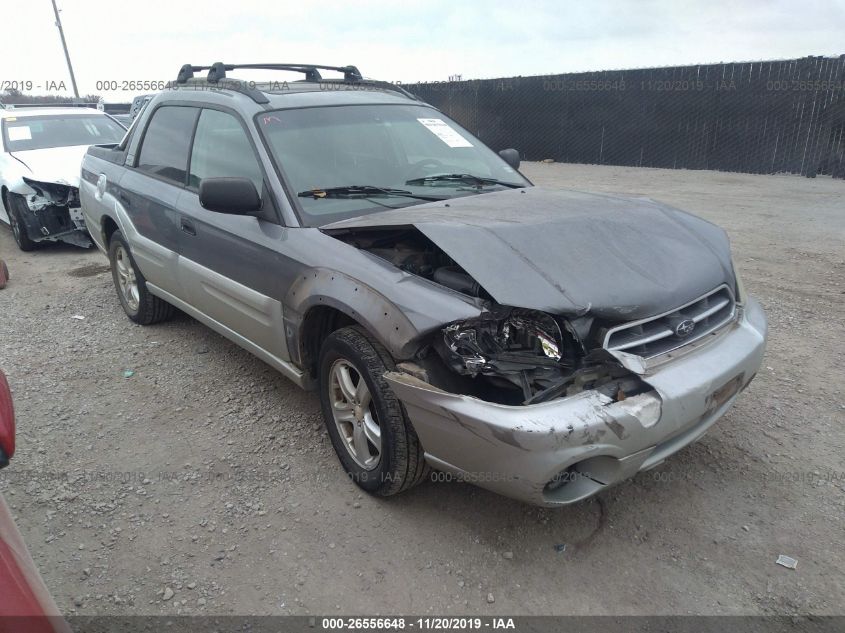 2005 Subaru Baja 26556648 Iaa Insurance Auto Auctions