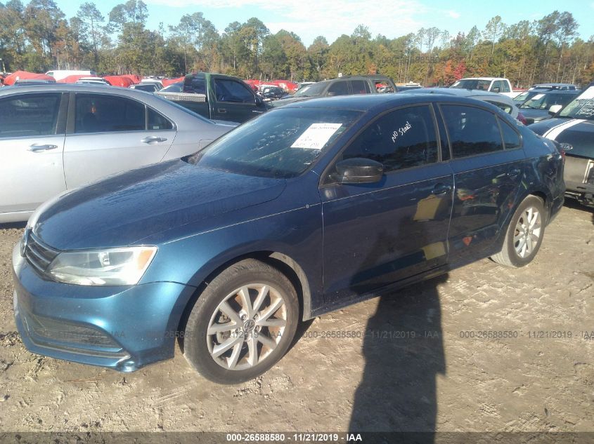 2015 VOLKSWAGEN JETTA SEDAN 1.8T SE 3VWD17AJXFM232218