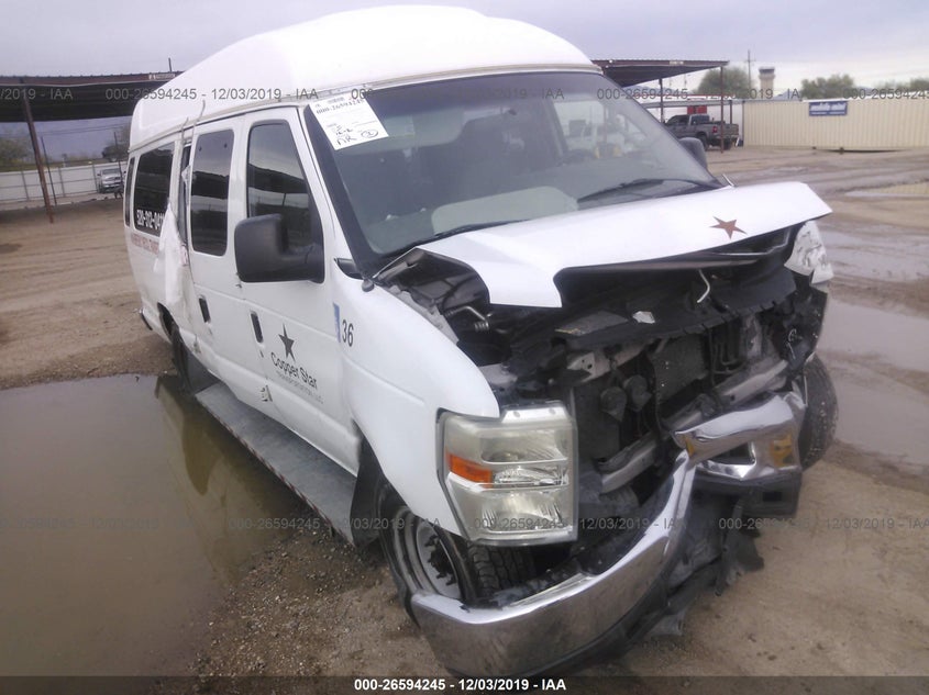 FORD ECONOLINE CARGO VAN 2011 VIN 1FTSS3EL0BDA34412