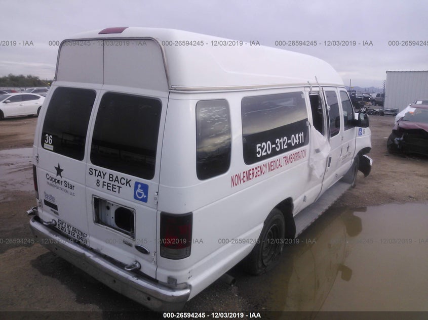 FORD ECONOLINE CARGO VAN 2011 VIN 1FTSS3EL0BDA34412