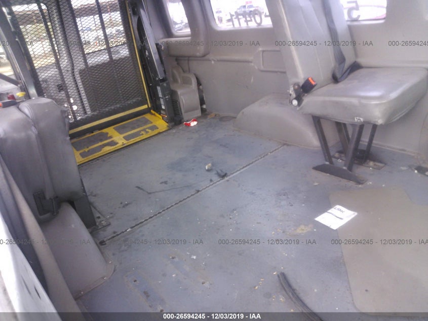 FORD ECONOLINE CARGO VAN 2011 VIN 1FTSS3EL0BDA34412