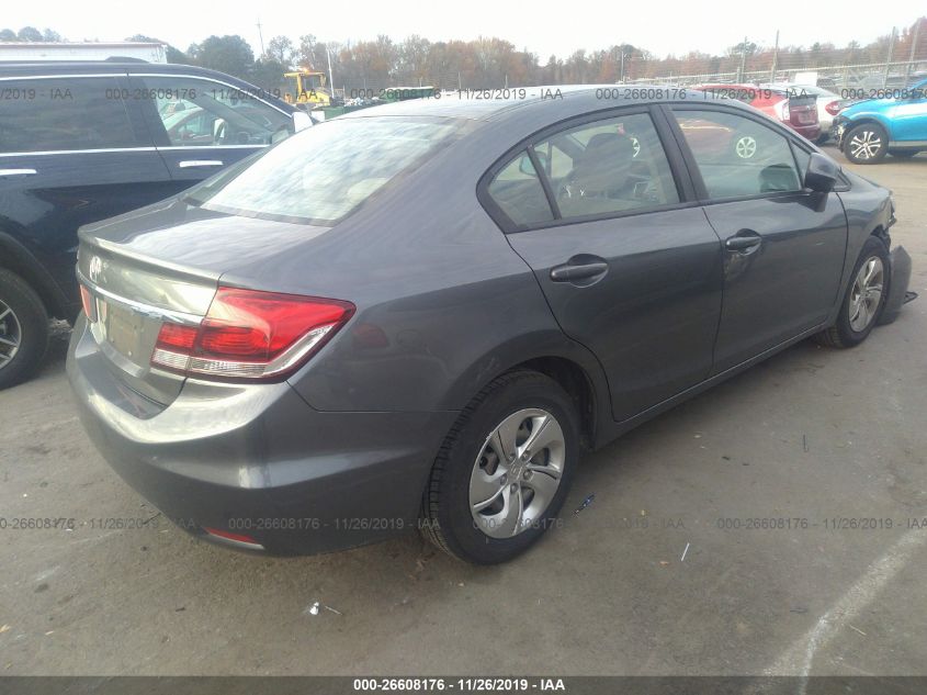 2013 HONDA CIVIC SDN LX 19XFB2F54DE219057