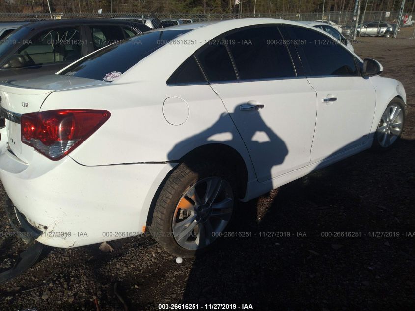 2014 CHEVROLET CRUZE LTZ 1G1PG5SBXE7373818