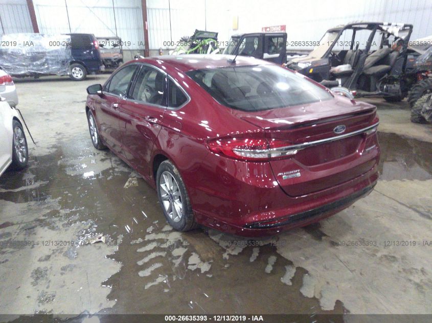 2018 FORD FUSION TITANIUM/PLATINUM PHEV 3FA6P0SU6JR279354