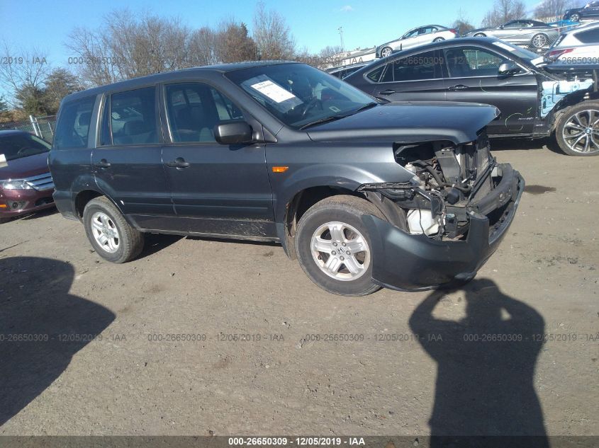 2006 Honda Pilot 26650309 Iaa Insurance Auto Auctions