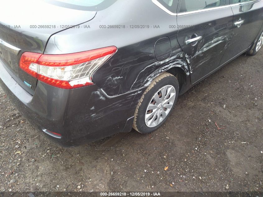 2014 NISSAN SENTRA S 3N1AB7AP1EY276707
