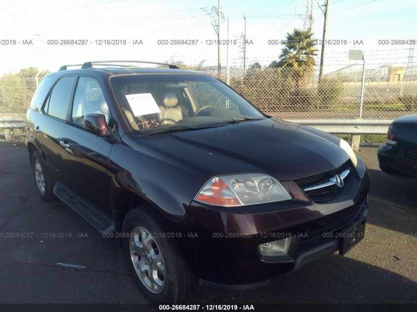 2001 Acura Mdx Touring For Auction Iaa