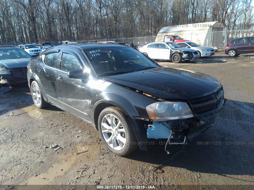 2013 DODGE AVENGER R/T 1C3CDZBG7DN637156