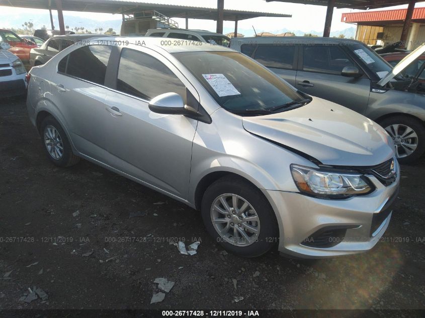 2019 Chevrolet Sonic Lt For Auction Iaa