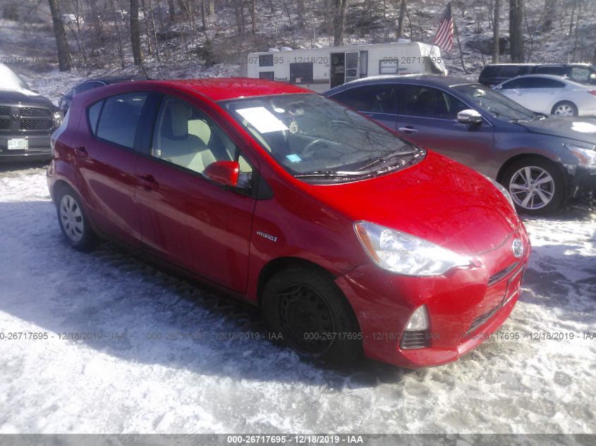 2012 Toyota Prius C For Auction Iaa