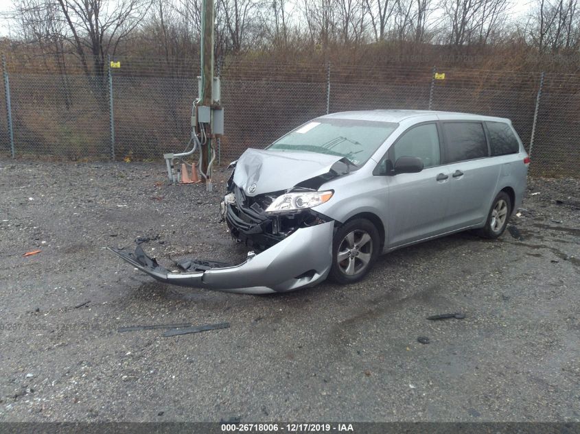 2014 TOYOTA SIENNA L 5TDZK3DC2ES419642
