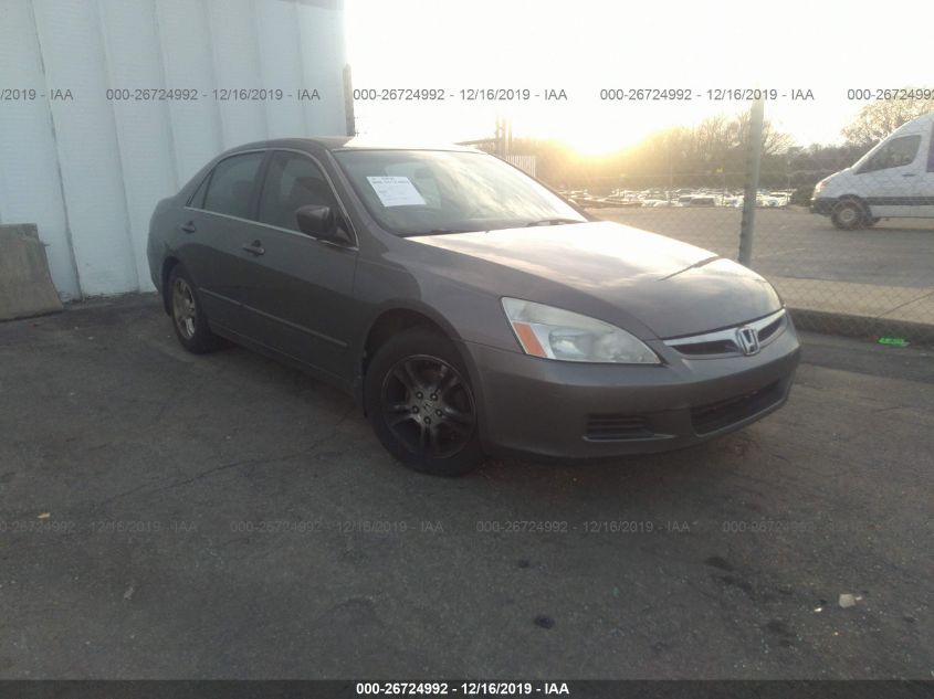 2007 Honda Accord Ex For Auction Iaa