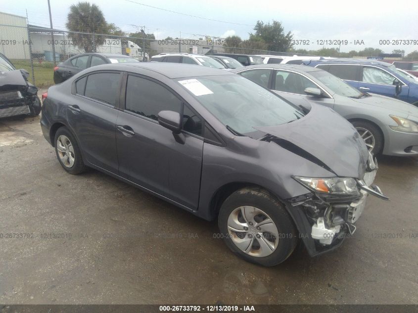 2015 Honda Civic 26733792 Iaa Insurance Auto Auctions