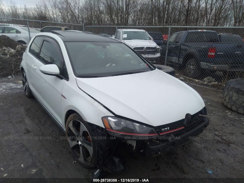 2016 VOLKSWAGEN GOLF GTI S/SE 3VWYT7AU0GM008883