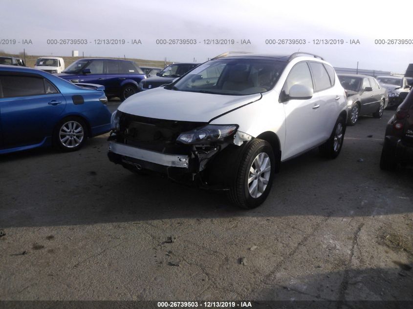 2013 NISSAN MURANO SL JN8AZ1MW3DW317194
