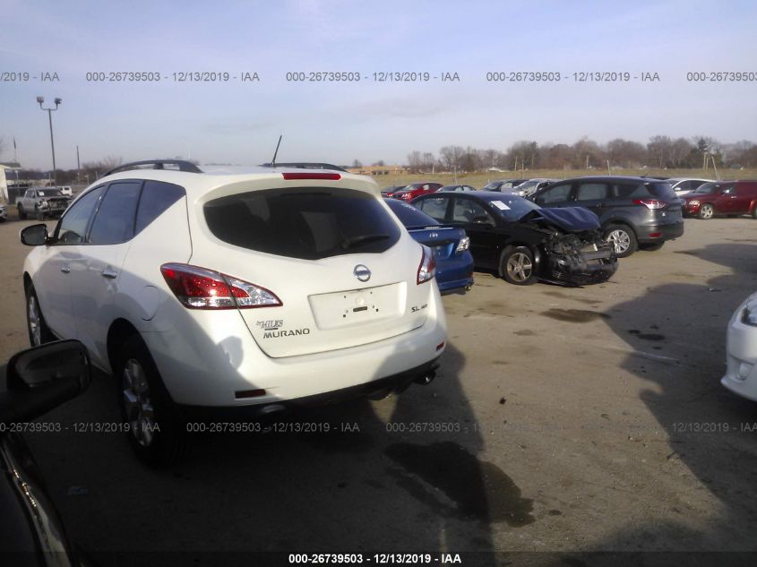 2013 NISSAN MURANO SL JN8AZ1MW3DW317194