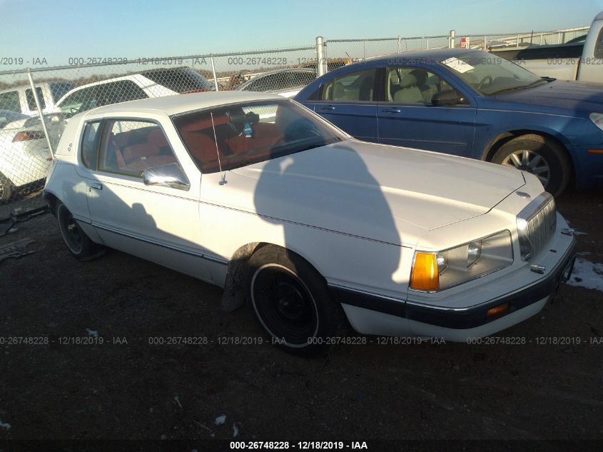 1984 mercury cougar for auction iaa iaa