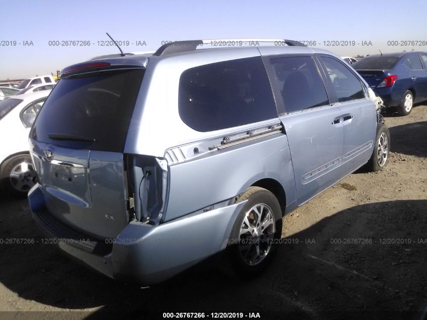 2014 KIA SEDONA EX KNDMH4C73E6587647