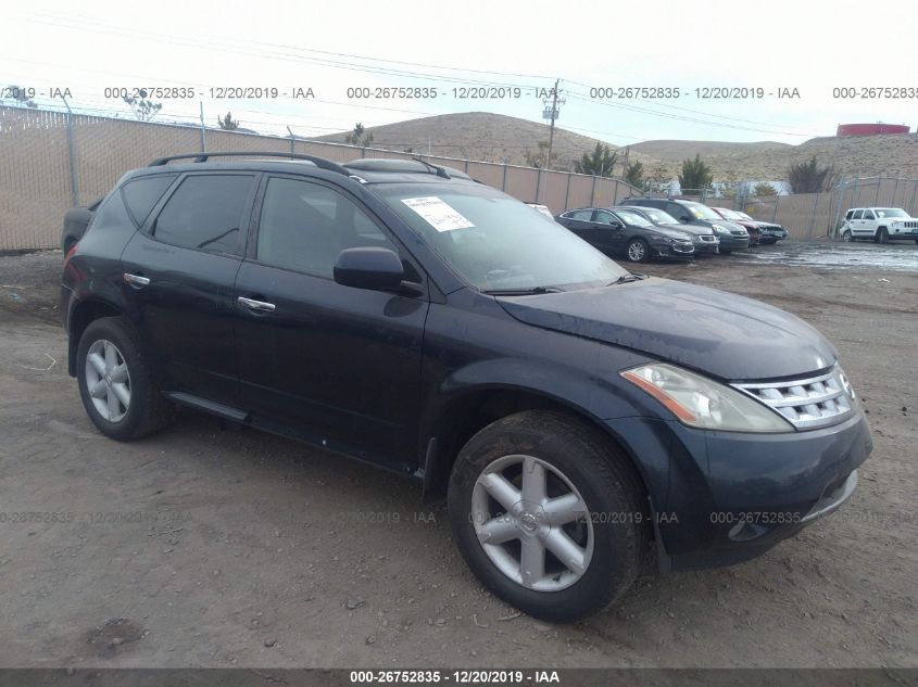 2003 Nissan Murano Sl Se For Auction Iaa