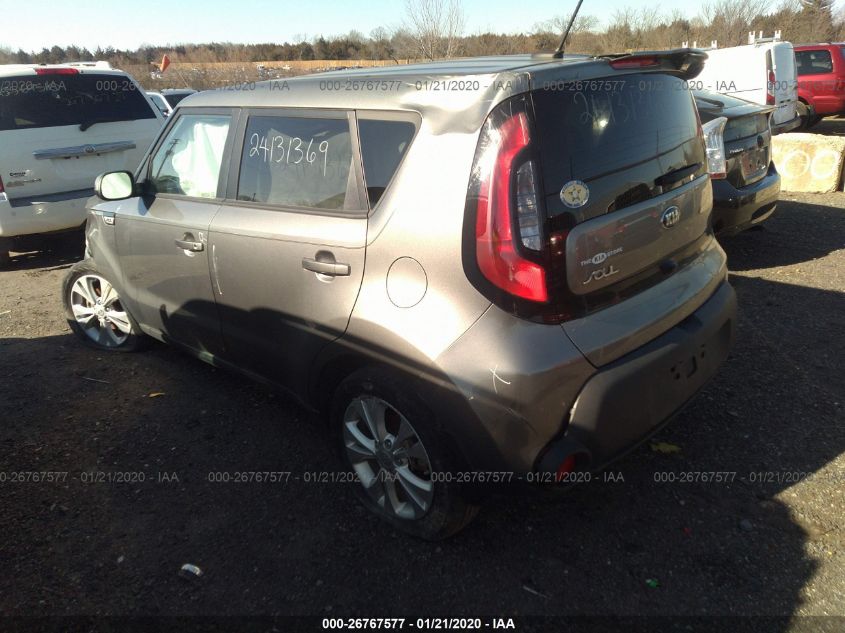 2015 KIA SOUL + KNDJP3A52F7144533